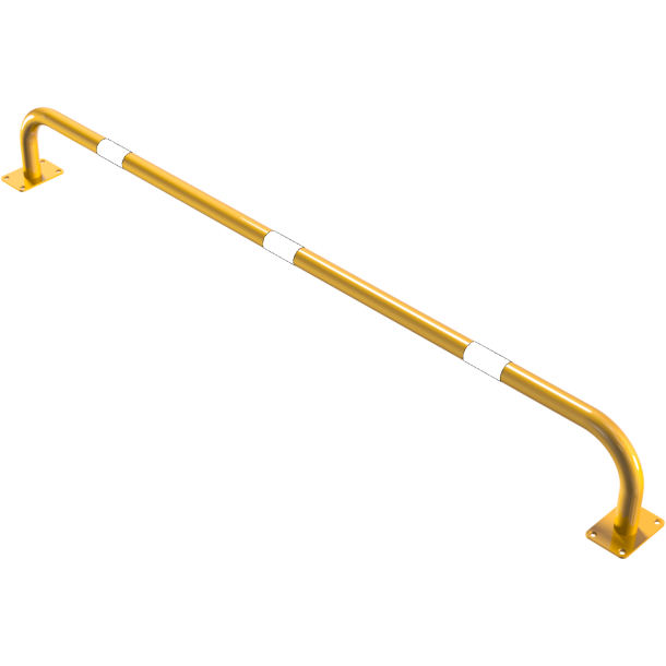 Safety handles | steel tube  48 mm | height: 2000 mm
